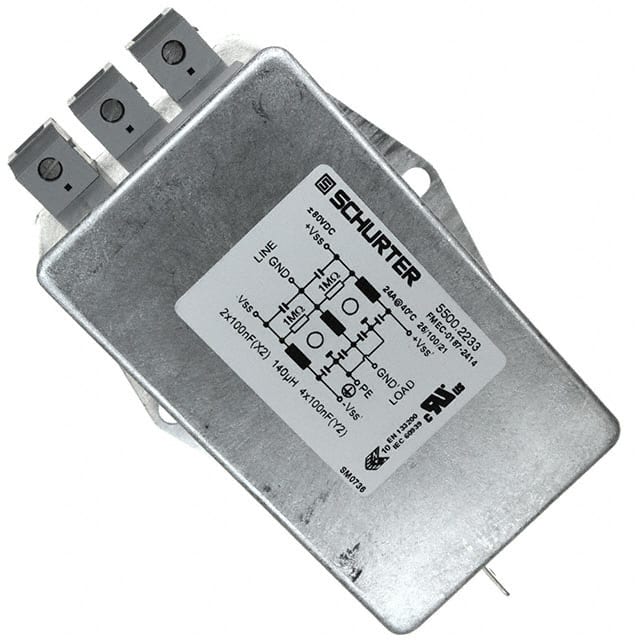 5500.2233 SCHURTER Inc.  Modules de filtrage de ligne électrique